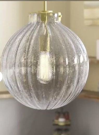 Nevels 1 - Light Single Globe Pendant