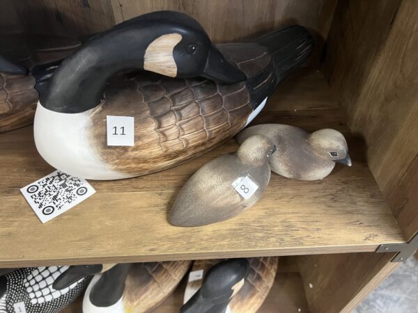 Handcrafted Decoys Baby Loons Large Set of 2