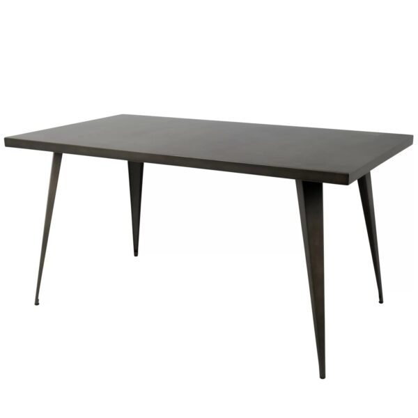 Marie Steel Dining Table 30" H x 59" L x 32" W