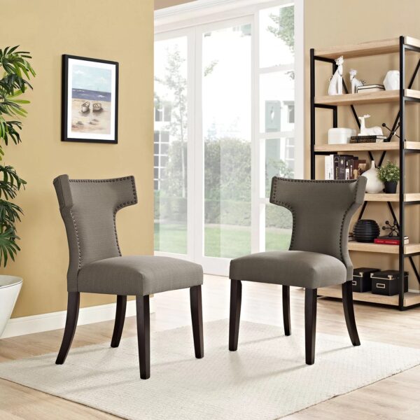 Jamerson Upholstered Side Chair Granite