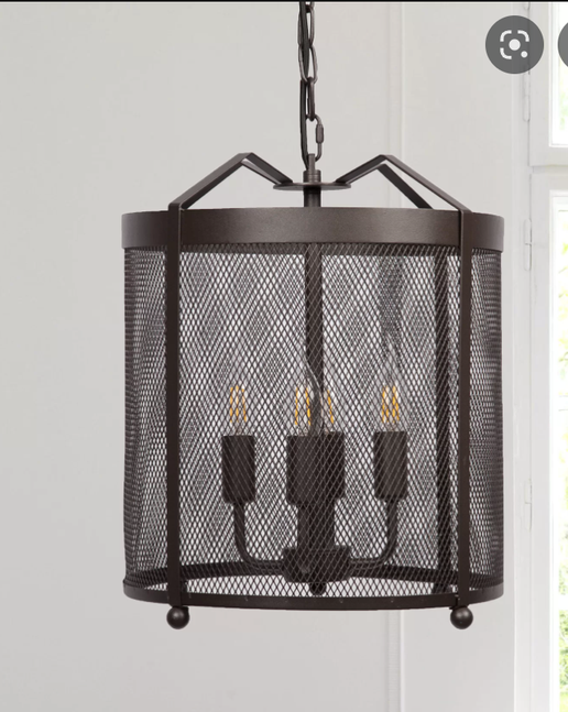 Mullin 4 - Light Lantern Cylinder Pendant