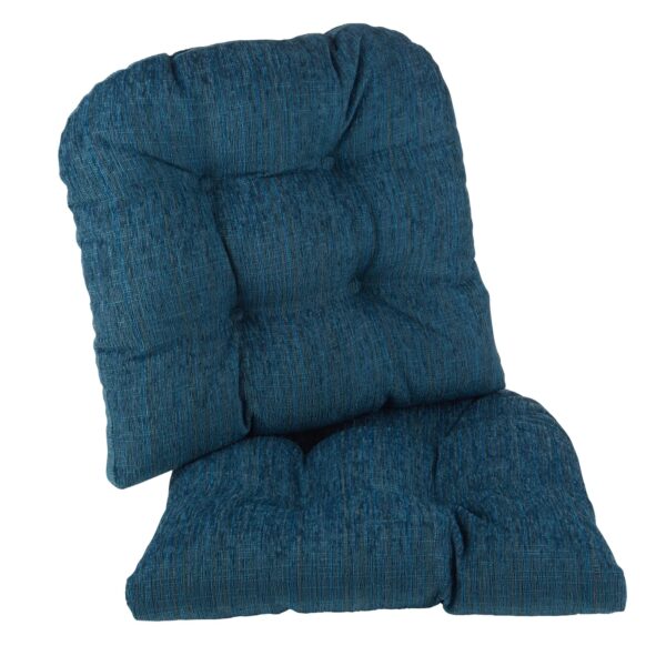 4 Seat Cushion 17'' W x 17'' D Sapphire Blue