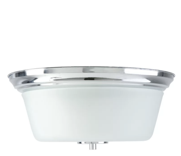 Meis 2 Light 11" Simple Drum Flush Mount Light