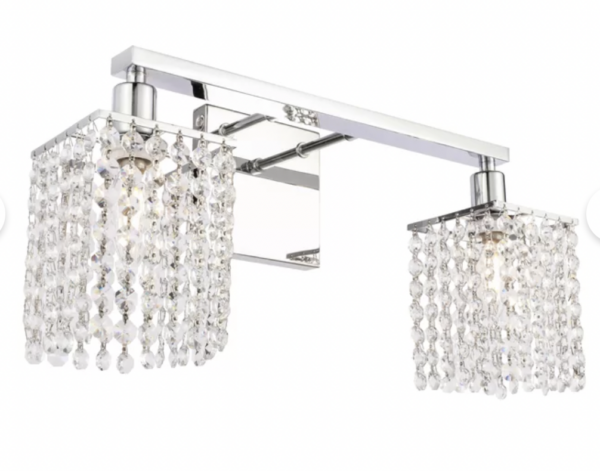 Casandra 2 - Light Dimmable Vanity Light Chrome