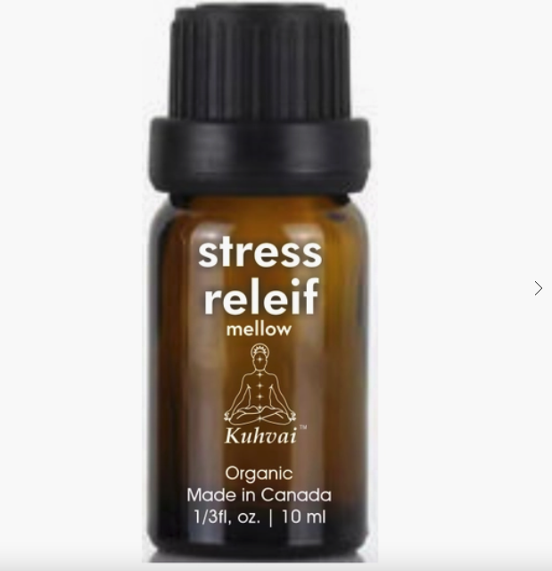 Organic Mellow (Stress relief) Blend oil - Made in Canada