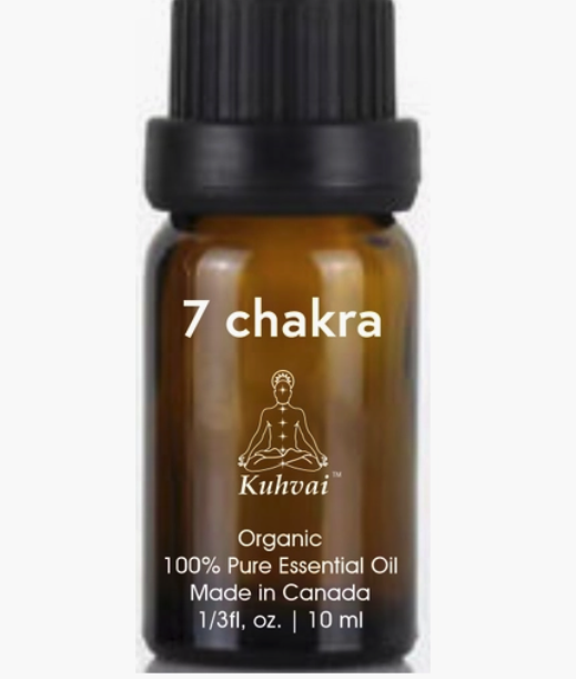 Organic 7 Chakra Blend oil - Made in Canada