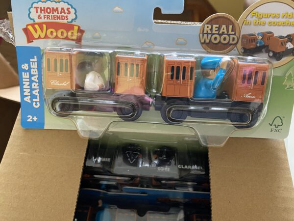 Fisher-Price Thomas & Friends Wooden Railway Annie & Clarabel