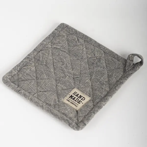 Stone Washed Pot Holder, Grey