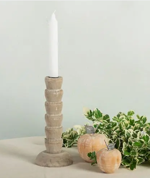 Wooden Candle Holder, Small