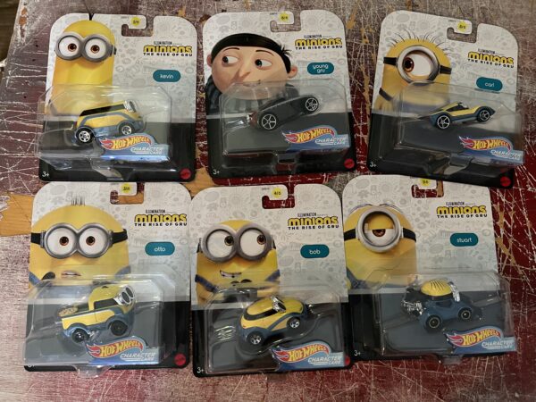 Hot Wheels - Young Gru - 2020 Minions the Rise of Gru Character Cars