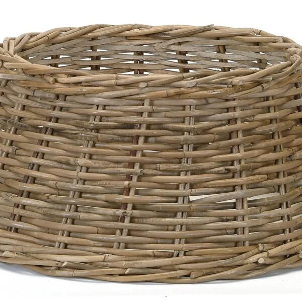 Gray Natural Rattan Tree Skirt