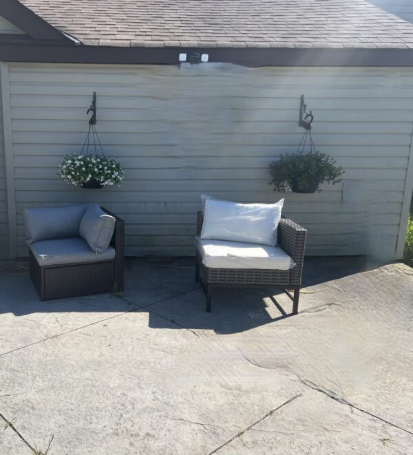 Patio Sectional Corner Chairs