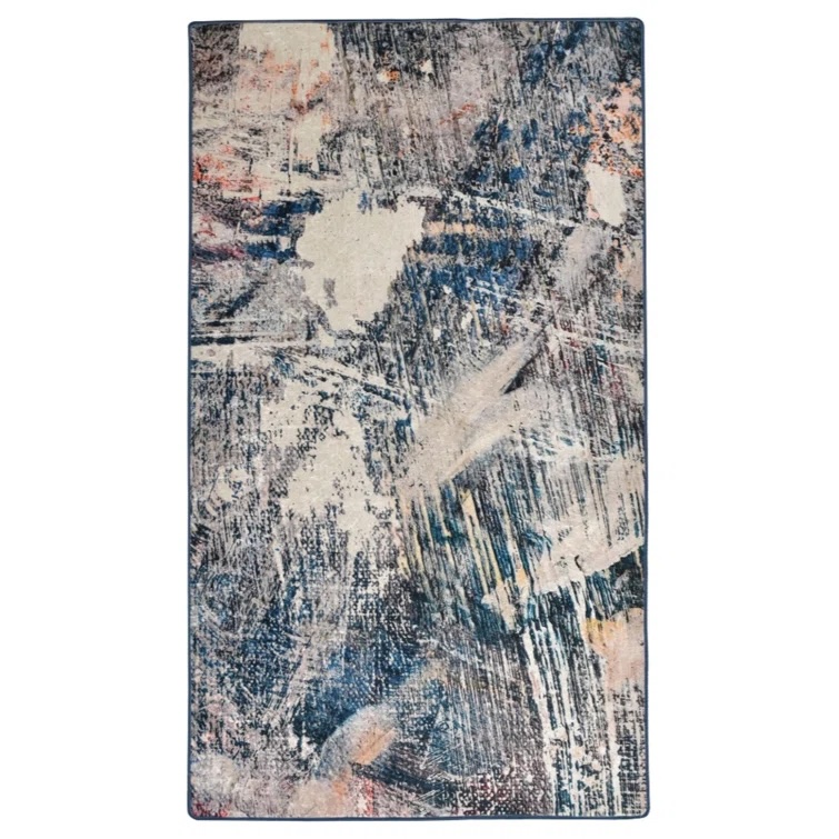 Flatweave Abstract Rug Rectangle 80 x 120cm