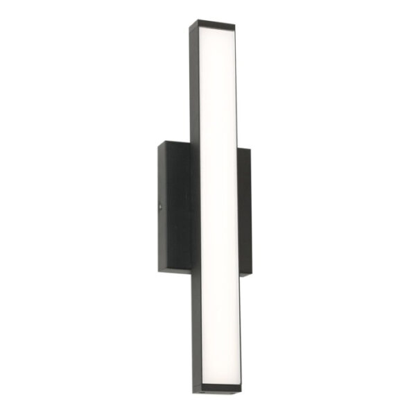 AFX GALE 24" OUTDOOR LED WALL SCONCE - 3000K - 120-277V - TEXTURED BLACK