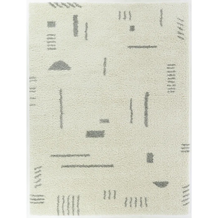 Morin Geometric Shag Area Rug 9’X12’