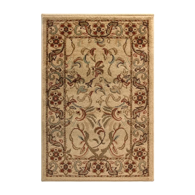 Horrell Oriental Ivory Area Rug 2'x3'