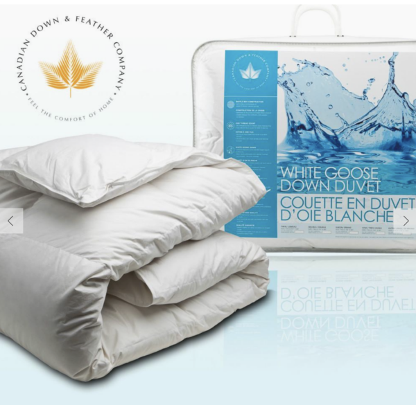 575 Loft White Goose Down Duvet | King / All Season Weight