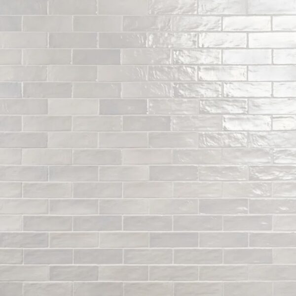 2 boxes of 2" x 8" Ceramic Satin Subway Wall Tile White