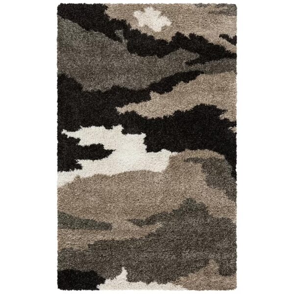 Millia Camouflage Rug Rectangle 3'3" x 5'3"