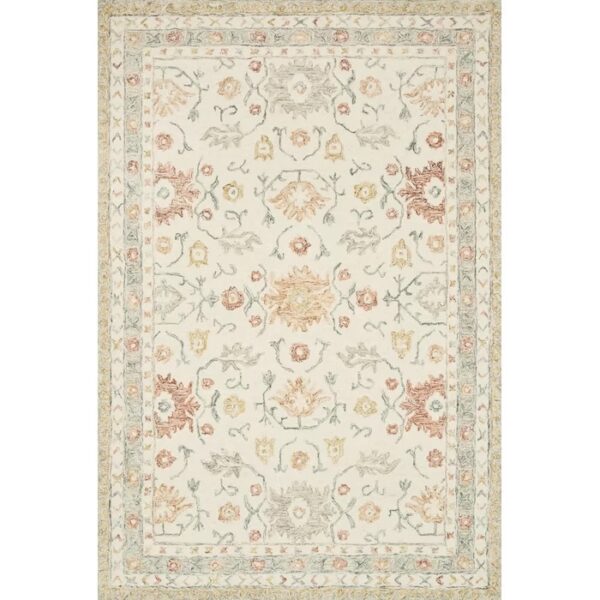 Loloi Aden Hand Hooked Wool Oriental Rug 5'x7'6"