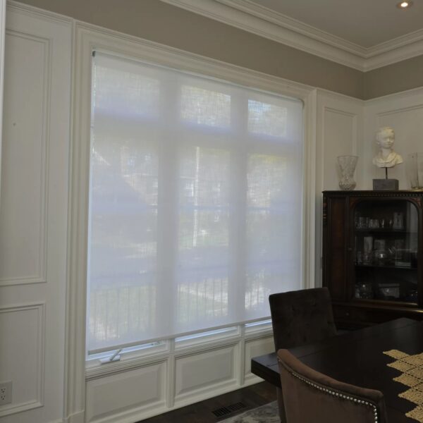 White 30x84 Sheer Roller Shade