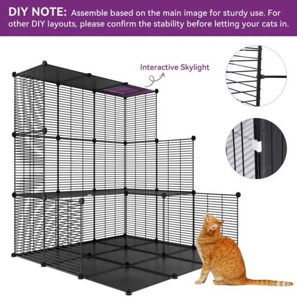 Corsham Portable Cat Cage With Cover