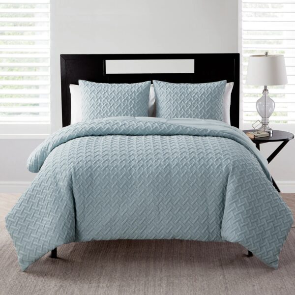 Modern & Contemporary Polyester Geometric Shapes Comforter Set Queen