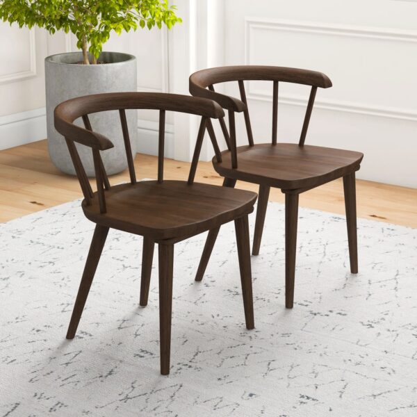 Adorn Solid Wood Side Chair (Set of 2)