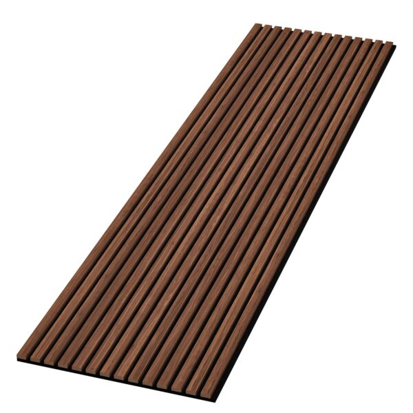 94.5” x 23.6” Acoustic Wood Wall Panelling, 3D Slat Decorative Wall Panels (Set of 2)