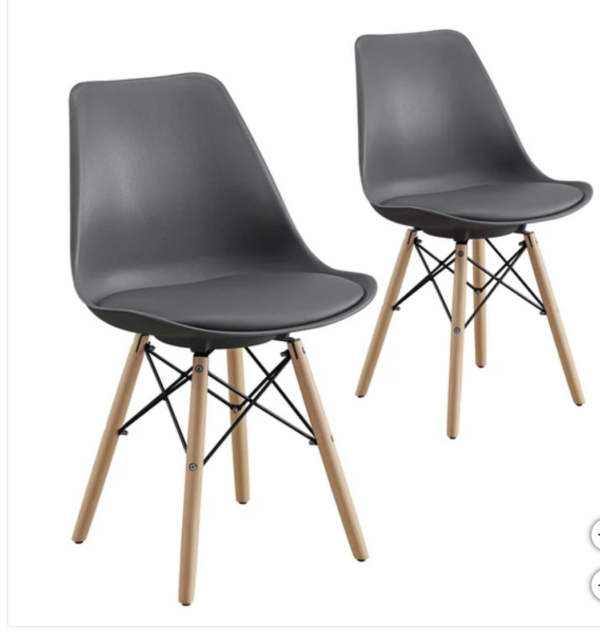 Eiffel Chair 2-pack Gray - Image 3