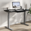 48 in. × 24 in. Height Adjustable Standing Desk Black - Image 3