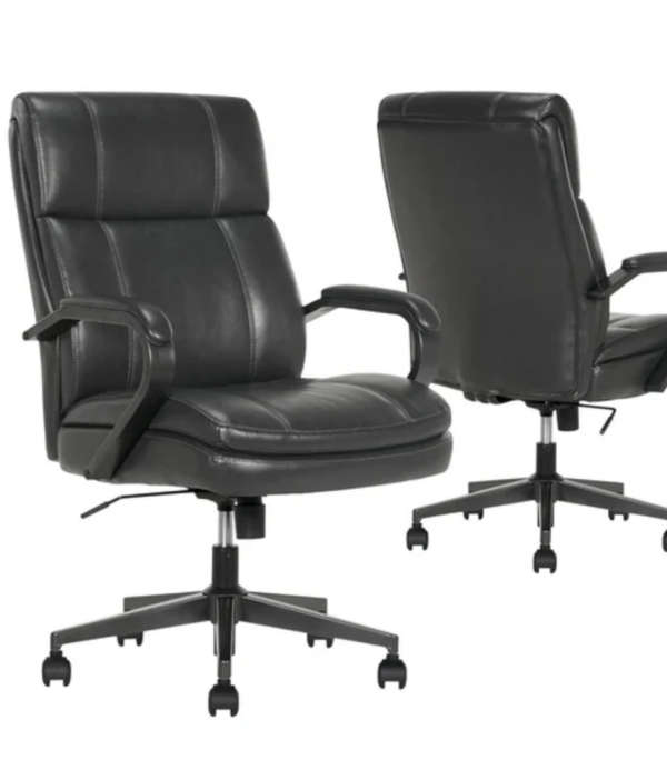 True Innovations Contoured Mid-Back Manager Office Chair - Image 3