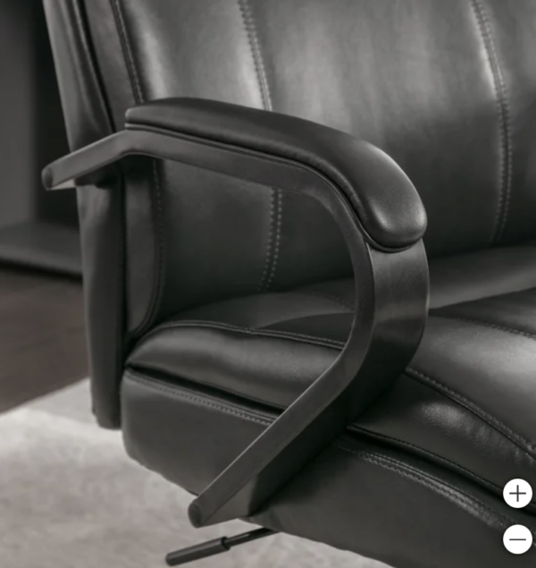 True Innovations Contoured Mid-Back Manager Office Chair - Image 6