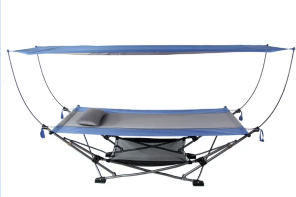 Mac Sports Folding Hammock with Removable Canopy