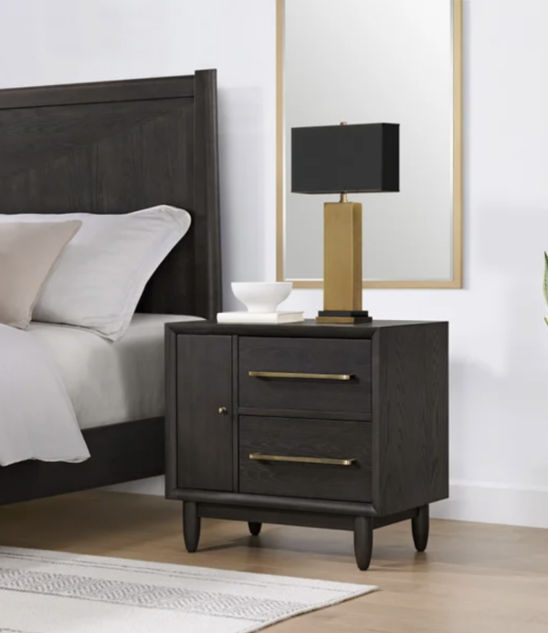 Marina Del Ray Nightstand Gray