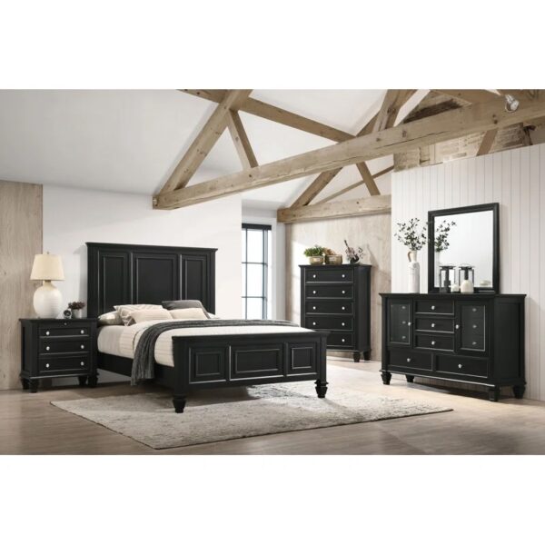 Christy 3 - Drawer Bachelor's Chest Black - Image 3