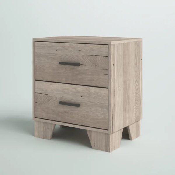 Beckville 2 - Drawer Nightstand in Light Oak