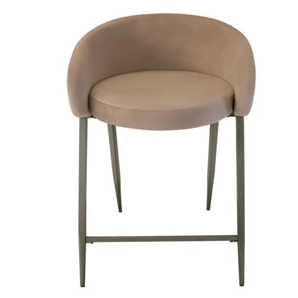 Lalenia Counter Stool - Brown Velvet