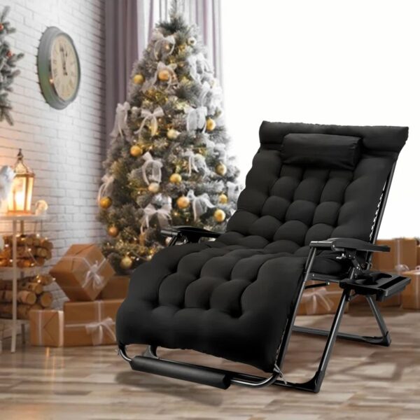 Shirlye Folding Zero Gravity Chair with Cushions