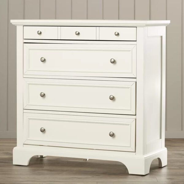 Mosqueda 4 Drawer Chest White