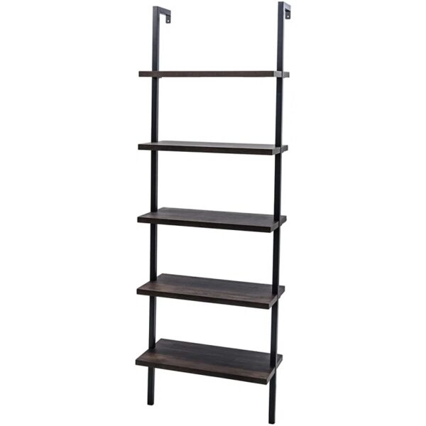 Black Flythe Ladder Bookcase