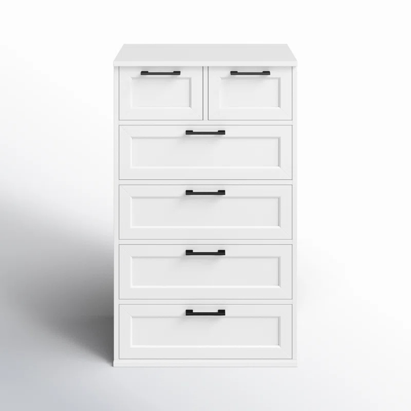 Ammamaria 6 - Drawer Dresser White