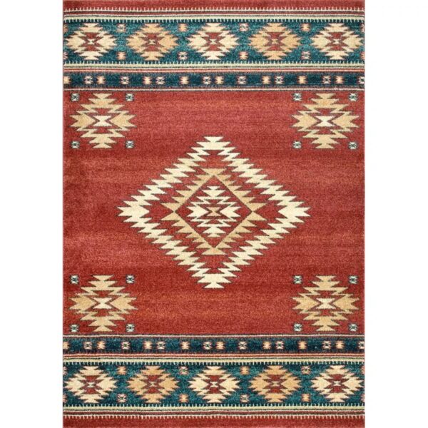 Lachine Southwestern Rug Rectangle 6'7" x 9'