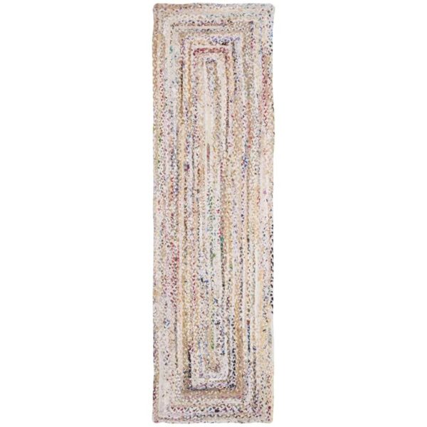 Hurst Flatweave Cotton Abstract Runner 2'3"x9'