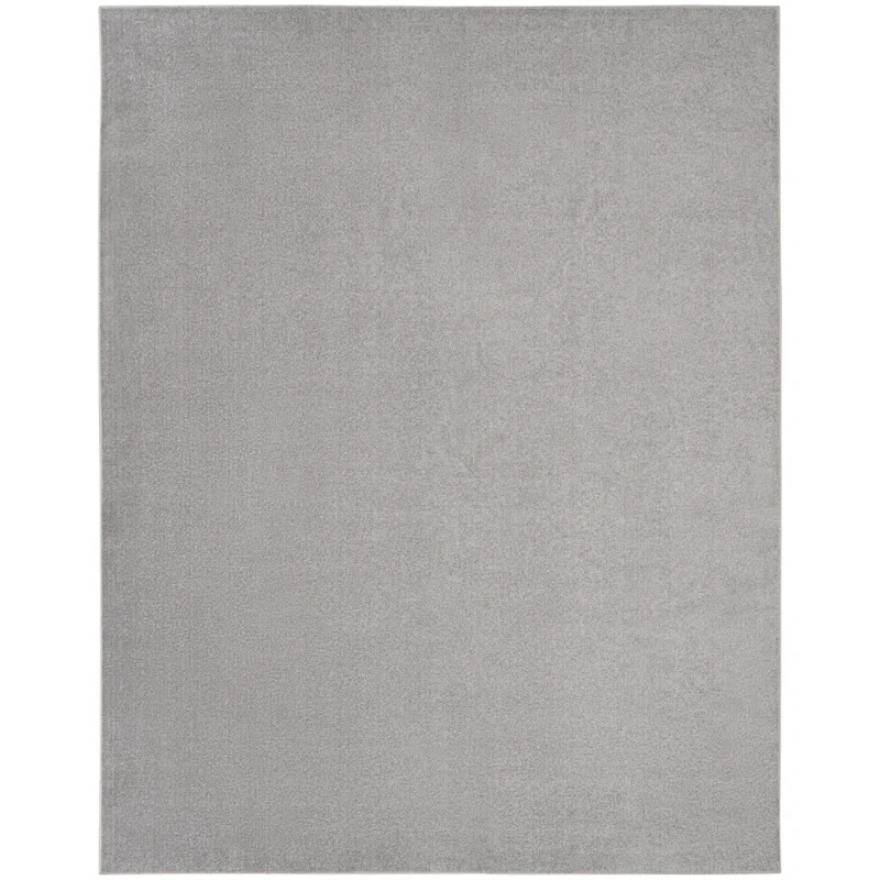 Nourison Essentials Silver/Grey Area Rug 5'x7'