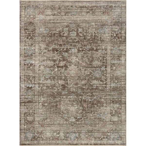 Magnolia Home By Joanna Gaines X Loloi Millie Charcoal / Dove Area Rug 7'10"x10'