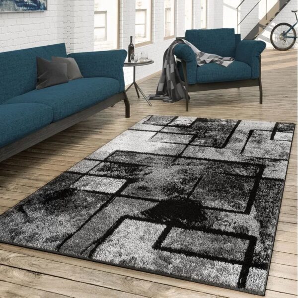 Kerttu Grey Area Rug Rectangle 5'3" x 7'7"