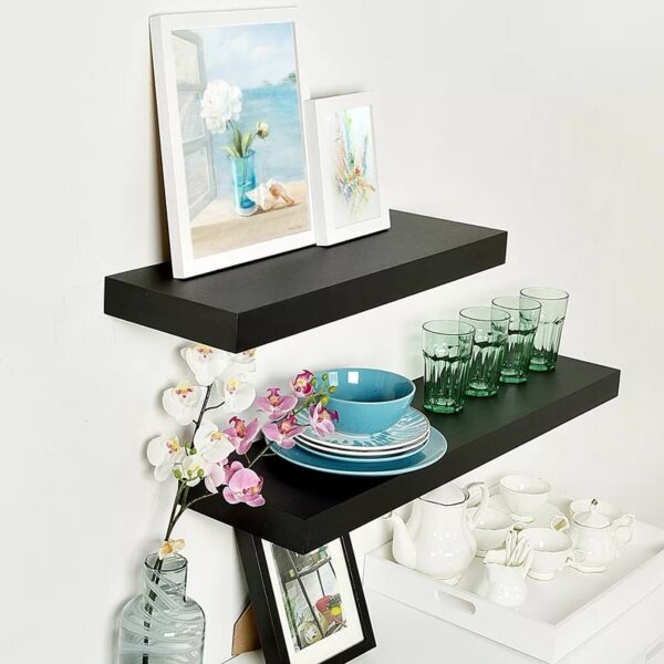 Bovina Floating Shelf Black