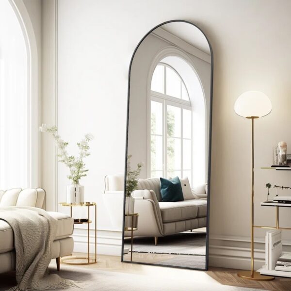 Full Length Metal Arch Mirror