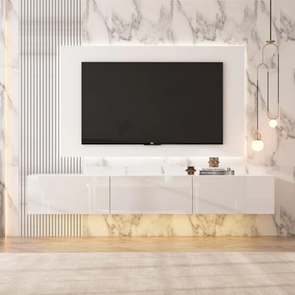 Jonelle Floating TV Stand for TVs up to 70"